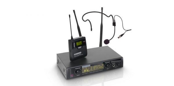 LD Systems LDWIN42BPH Wireless Microphone System with Belt Pack and Headset