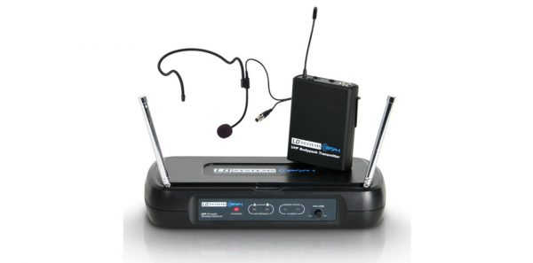 LD Systems LDWSECO2BPH2 Wireless Microphone System with Belt Pack and Headset