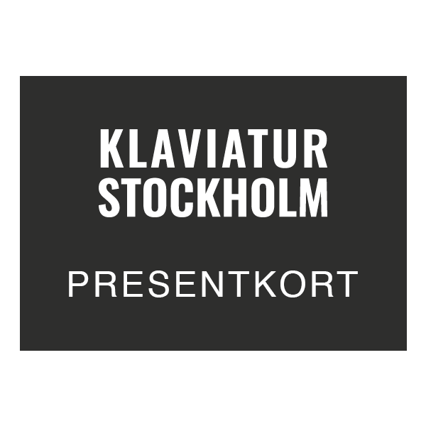Klaviatur Stockholm Presentkort
