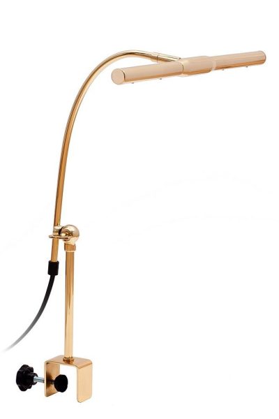 Flygellampa i polerad mässing, LED 2X3,5W