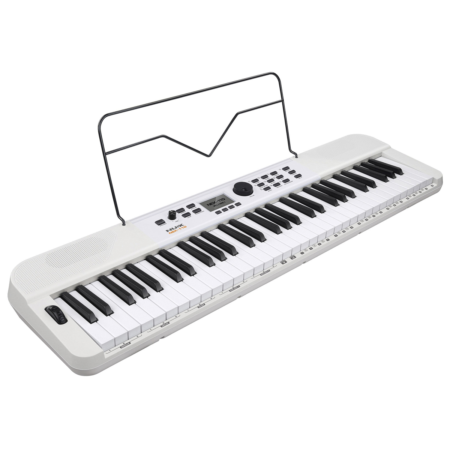 NEK-110W  61-Key Portable Keyboard - White